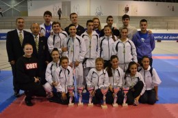10 medallas para el CD Arenas en el Campeonato de Asturias Cadete, Junior y Sub-21 de karate